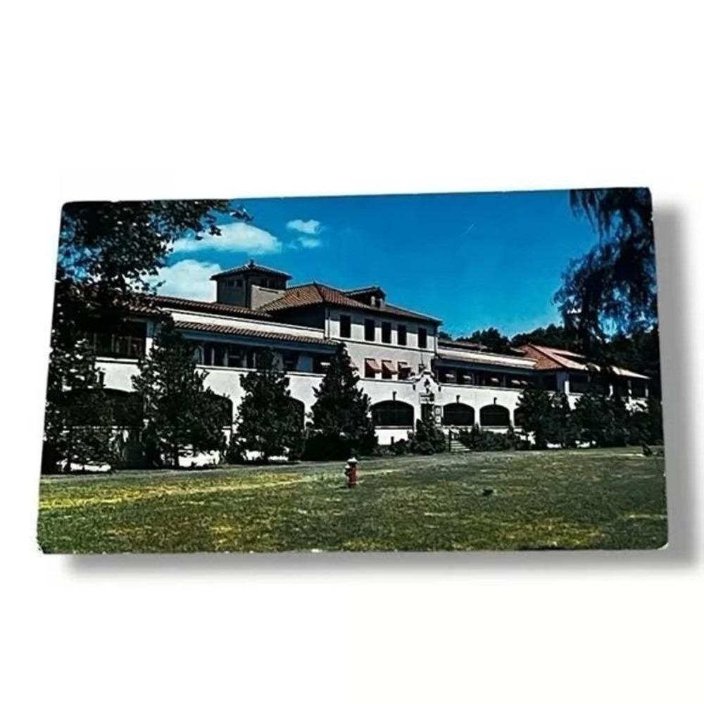 Postcard English Pavilion New Jersey Sanitarium Hunterdon County Chrome C339